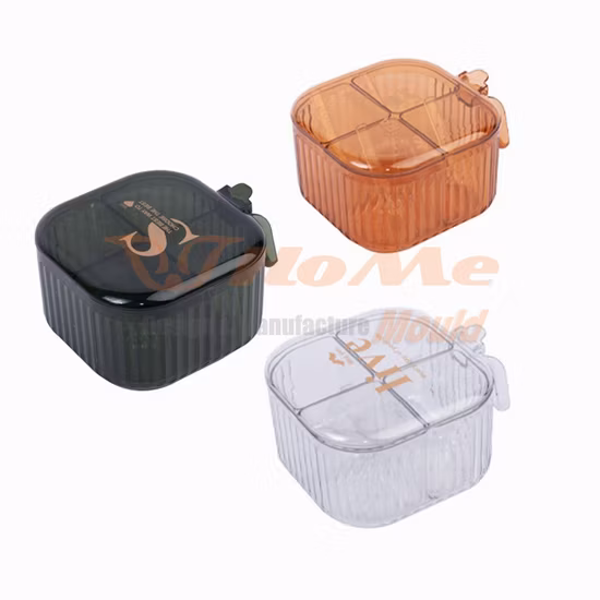 OEM 저렴한 가격 조미료 저장 상자에 대한 고품질 주방 가정용 플라스틱 조미료 상자 금형 사출 금형