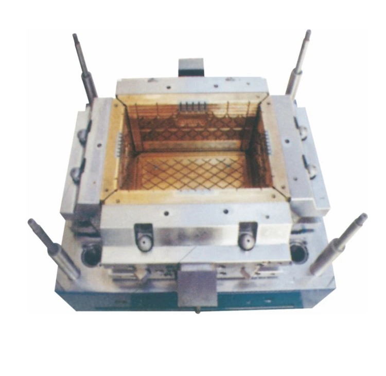 Hor Runner Uncollapsible Unfoldable Plastic Injection Mould HDPE Turnover Box Crate Mold