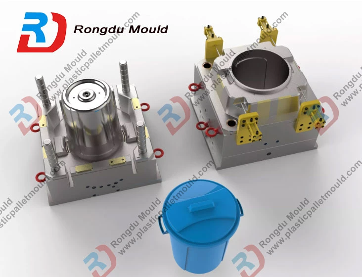 Plastic Household Appliance Trash Can Mould